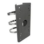 Kameros laikiklis ant stulpo Hikvision DS-1275ZJ-SUS, juodas