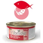 VIBRISSE konservai katėms su tunu ir krevetėmis padaže 70g 1vnt (24)