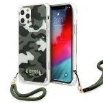 Guess GUHCP12MKSARKA Camo Collection Hardcase for iPhone 12/12 Pro 6,1" / khaki