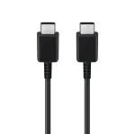 USB kabelis Samsung EP-DA705BBE 25W 3A Type-C-Type-C 1.0m juodas