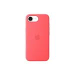 Apple iPhone 17e Silicone Case with MagSafe &ndash; Bright Guava | Apple