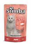 Simba konservuotas pa&scaron;aras katėms su la&scaron;i&scaron;a ir kar&scaron;iu 100g