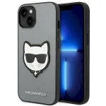 Karl Lagerfeld KLHCP14MSAPCHG Hardcase for iPhone 14 Plus / 15 Plus 6,7" / silver