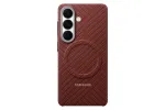 KS942SR Carbon Magnet Case Samsung Galaxy S26, Coral Red