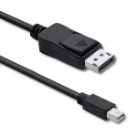 Qoltec Mini DisplayPort v1.1 male | DisplayPort v1.1 male | 4K | 1.8m