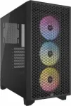 Corsair | RGB Tempered Glass PC Case | 3000D | Mid-Tower | ATX | Black