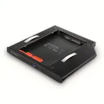 AXAGON Optical disk drive caddy for 2.5&ldquo; SSD/HDD. LED, 9.5 mm, Aluminum | RSS-CD09