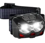 RoGer Headlamp Flashlight 2x LED 500 lm