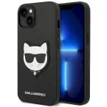 Karl Lagerfeld KLHCP14MSAPCHK Saffiano Choupette Hardcase for iPhone 14 Plus / 15 Plus 6,7" / black