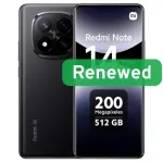 Xiaomi Renewed | Grade A | Redmi Note 14 Pro+ | 256 GB | Midnight Black | 5G | O