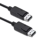 Qoltec DisplayPort v1.2 male | DisplayPort v1.2 male | 5K | 3m