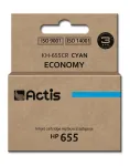 Actis KH-655CR ink (replacement for HP 655 CZ110AE; Standard; 12 ml; cyan)