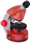 Mikroskopas vaikams, Levenhuk LabZZ M101 Orange, 40x-640x, su eksperimentų rinkiniu
