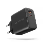 AXAGON GaN wallcharger 2x port (USB-A + USB-C), PD3.0/PPS/QC4+/SFC2.0/AFC/SCP/FCP/Apple, 45W | ACU-PQ45