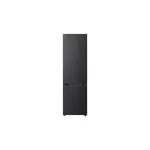 LG Refrigerator | GBBS322CEV | Energy efficiency class C | Free standing | Combi | Height 203 cm | Fridge net capacity 262 L | Freezer net capacity 113 L | Display | 34 dB | Black