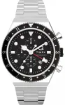 TIMEX Q Timex 3-Time Zone Chronograph TW2V69800 Men's Watch