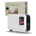 Mill | Heater | CO2200LEDMAX | Convection Heater | 2200 W | Number of power levels 3 | Suitable for rooms up to 5-30 m&sup2; | White