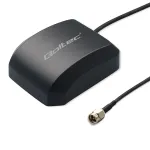 Qoltec Mobile GPS GLONASS antenna with magnetic base | omnidirectional | 28dBi | SMA