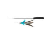 TRIXIE Teleskopinė me&scaron;kerė, su 2 žaislais, stiklo pluo&scaron;tas, 40-98 cm (pak.4)