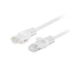 Lanberg Patchcord CAT.5E UTP 0.25M fluke passed 10-pack, White | PCU5-20CC-0025-W