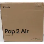 SALE OUT. Fractal Design Pop 2 Air, Black Solid | Fractal Design Case | Pop 2 Air | ATX | Black Solid | DAMAGED PACKAGING, SCRATCHED SIDE