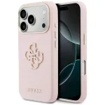 Case Guess FW Resin Logo for iPhone 17 Pro / pink
