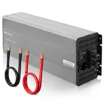 Qoltec Pure Sine Wave Inverter | 24V to 230V | 5000/10000W | USB | Compatible with LiFePO4 GEL AGM