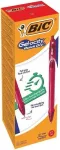 Bic Gelinis ra&scaron;iklis Gel-Ocity Quick Dry, raudonas, pakuotėje 12 vnt. 494671