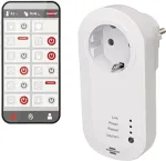 Ecost prekė po grąžinimo BrennenStuhl Connect WiFi Outlet Wa 3000 (intelektualusis WiFi lizdas, sude