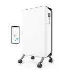 Duux Edge Oil Heater | Oil Heater | 2000 W | Suitable for rooms up to 20 m&sup2; | White
