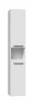 Bathroom cabinet NEL III 31x30x174 cm, matt white
