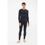 Men's Thermal Underwear VIKING Gasher Man Set Merino, Navy Blue, M