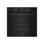 INDESIT Oven | IO K58HS B | 71 L | Electric | Hydrolytic | Electronic | Convection | Height 59.5 cm | Width 59.5 cm | Black