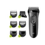 Braun Shave&Style Shaver | 3000BT Series 3 | Operating time (max) 45 min | NiMH | Black
