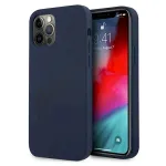 Guess GUHCP12MLSVSBL Script Vintage Hardcase for iPhone 12/12 Pro 6,1" / blue