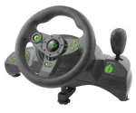 Esperanza EGW102 USB Gaming Controller &ndash; Steering Wheel for PC, PlayStation 3