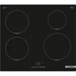 Bosch | Hob | PUE611BB6E Series 4 | Induction | Number of burners/cooking zones 4 | Touch | Timer | Black
