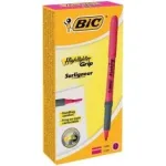 Bic Tekstas žymeklis Highlighter Flex, rožinis, pakuotėje 12 vnt. 494879