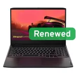 Lenovo Renewed | Grade A | Lenovo IdeaPad Gaming 3 | 15.6 | Ryzen 5 5600H | 8GB | RTX 3050 | 512 GB | US Backlit | N | Windows 11 Home