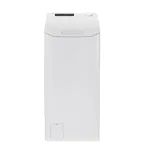 Candy | Washing Machine | TCA063D3-S | Energy efficiency class C | Top loading | Washing capacity 6 kg | 1000 RPM | Depth 60 cm | Width 41 cm | Display | Digit | White