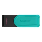 Kingston USB Flash Drive | DataTraveler Exodia S | 128 GB | USB Type-A | Black/Turquoise