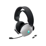 Dell Gaming Headset | Alienware Tri Mode AW725H | Bluetooth | Over-Ear | Microphone | Lunar Light | Noise canceling | Wireless