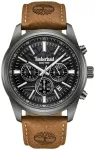 Timberland Classic Men&rsquo;s Watch Black Brown Leather 45mm