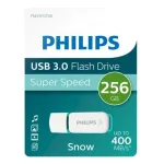 Philips FM25FD75B USB 3.0 Flash Drive 256GB Snow Edition / green