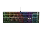 MSI FORGE GK320 RED US | Gaming keyboard | Wired | US | Mechanical RED Switches