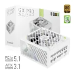 Gamemax PSU | GX PRO 1050G WH | 1050 W | Gold | White | Full Modular