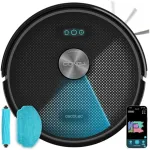Cecotec Robot Vacuum Cleaner | Conga M70 | Wet&Dry | Operating time (max) 250 min | 4500 mAh | Dust capacity 400 L | 20000 Pa | Black