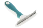 Gimdog Dematting Rake 12x15cm grėblys su stambiais konusiniais dantimis