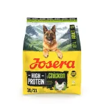 Josera High Protein Chicken sausas pa&scaron;aras &scaron;unims su pauk&scaron;tiena, 900 g