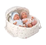 Arias kūdikėliai dvynukai baltoje ne&scaron;yklėje, 26 cm